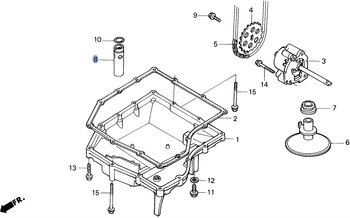 Honda OEM part 15220-MM4-000