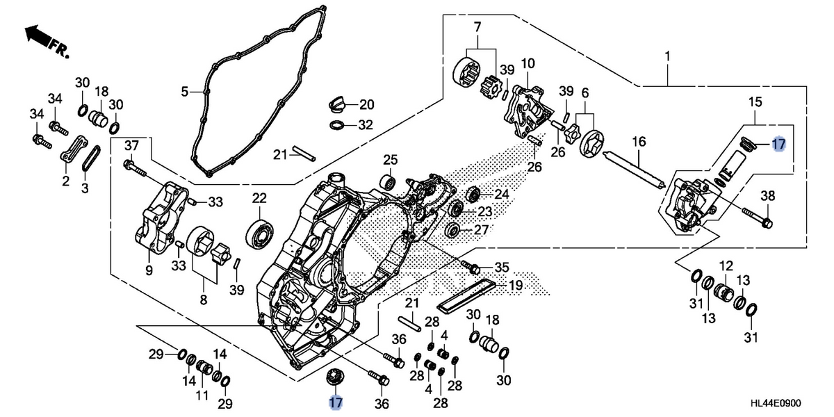Honda OEM part 15234-MGS-D20