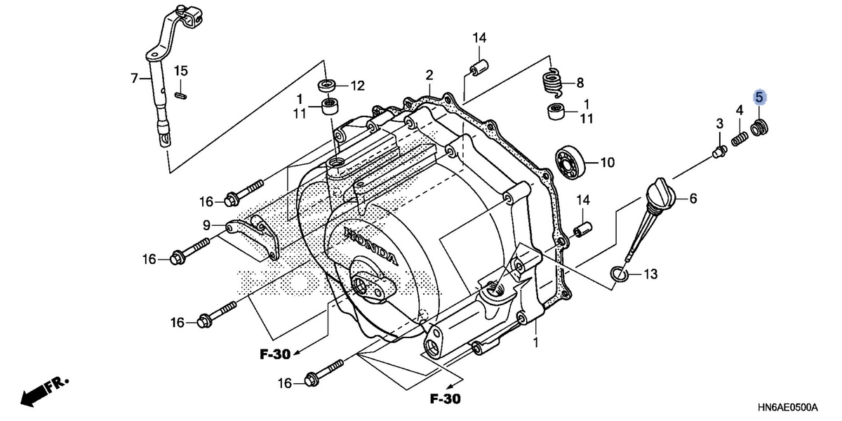 Honda OEM part 15235-HM3-670
