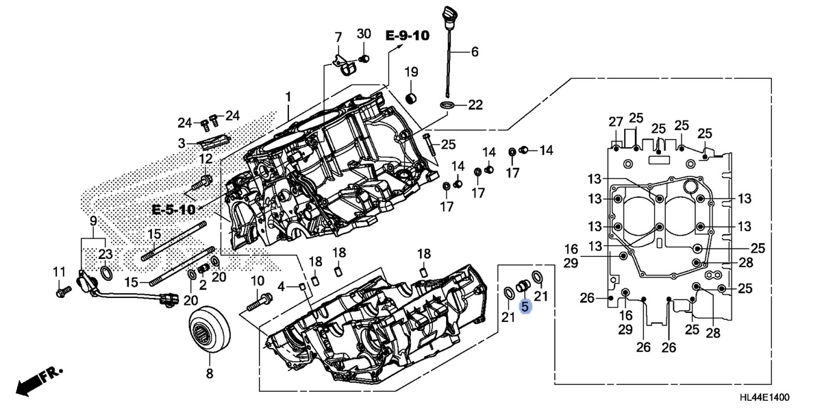 Honda OEM part 15236-HL4-000