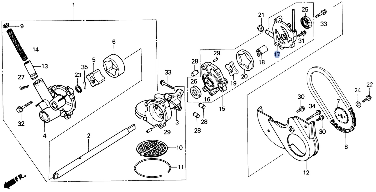 Honda OEM part 15242-MN5-000