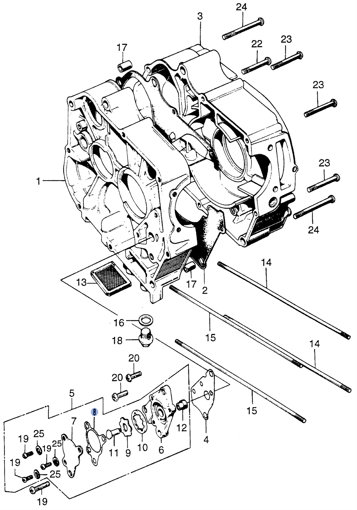 Honda OEM part 15329-035-003