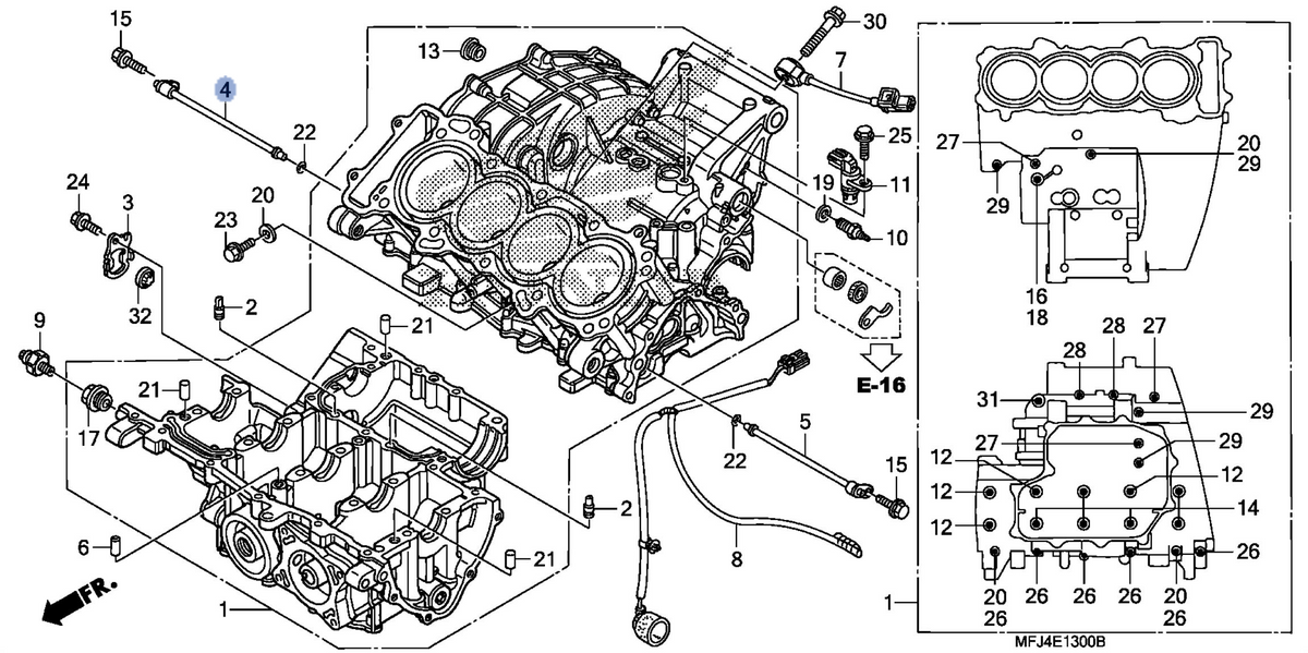 Honda OEM part 15330-MFJ-A40