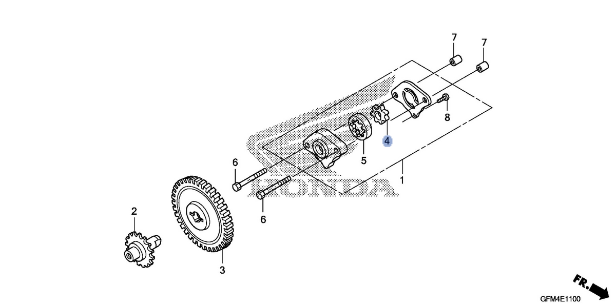 Honda OEM part 15331-GFC-900
