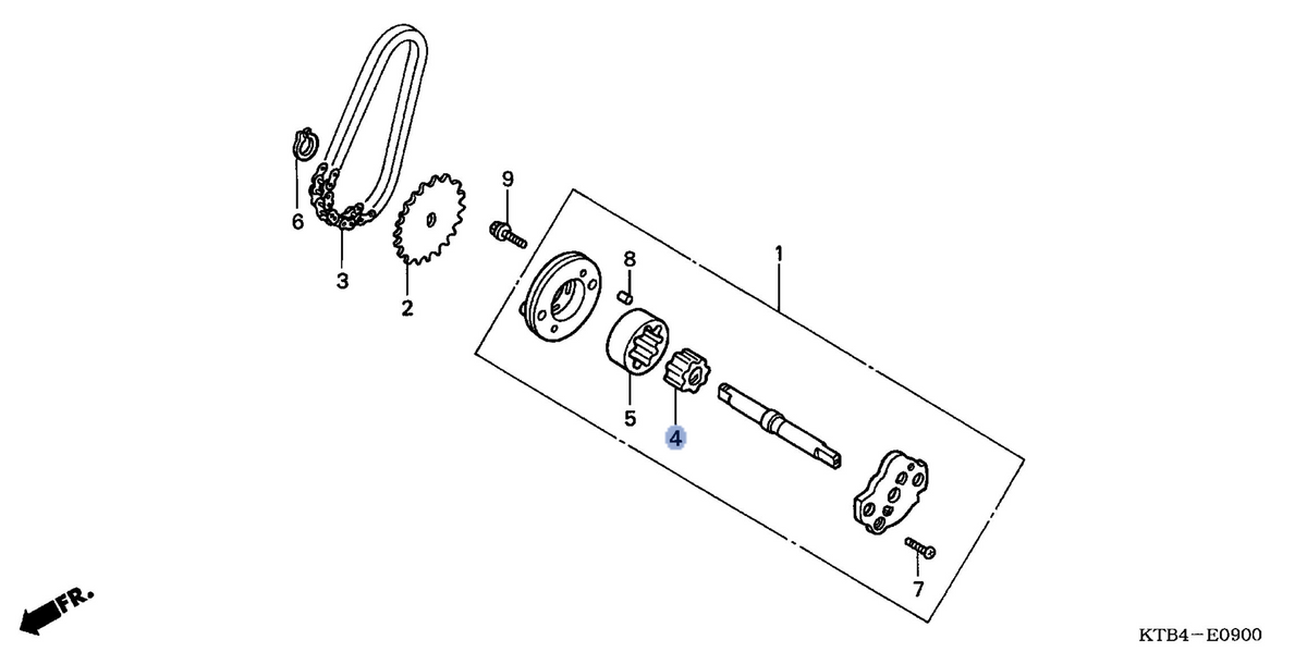 Honda OEM part 15331-KAB-000