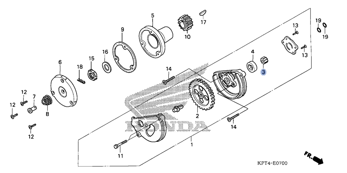 Honda OEM part 15331-KPS-900
