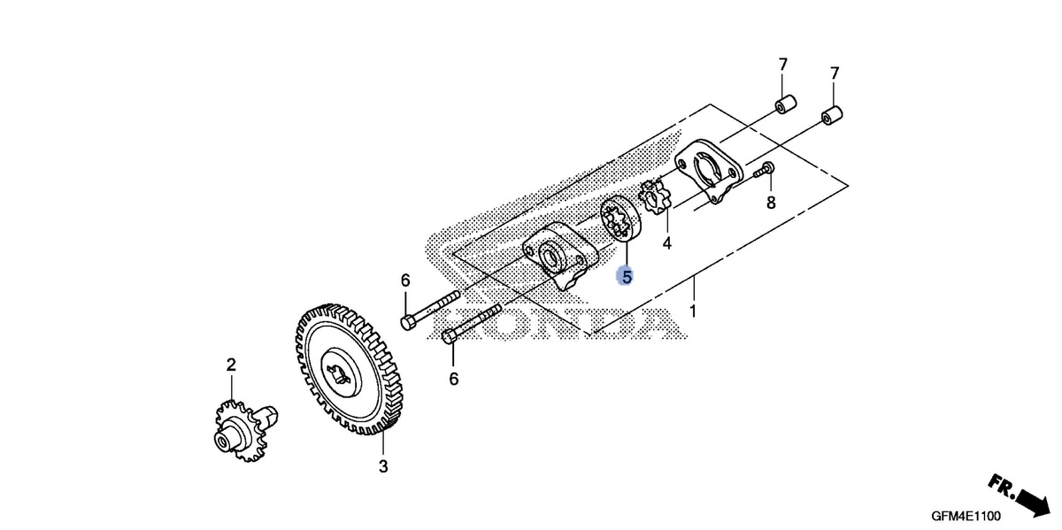 Honda OEM part 15332-GFC-900