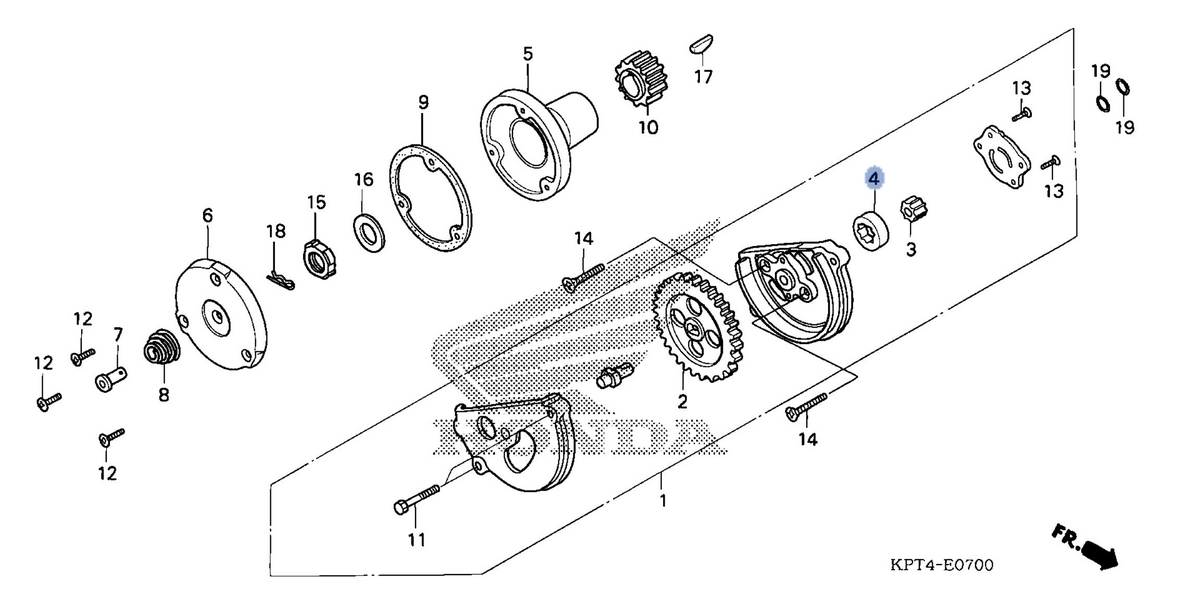 Honda OEM part 15332-KPS-900