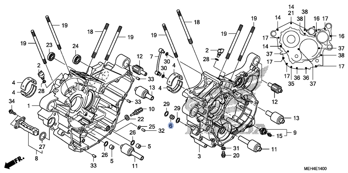 Honda OEM part 15335-MEH-000