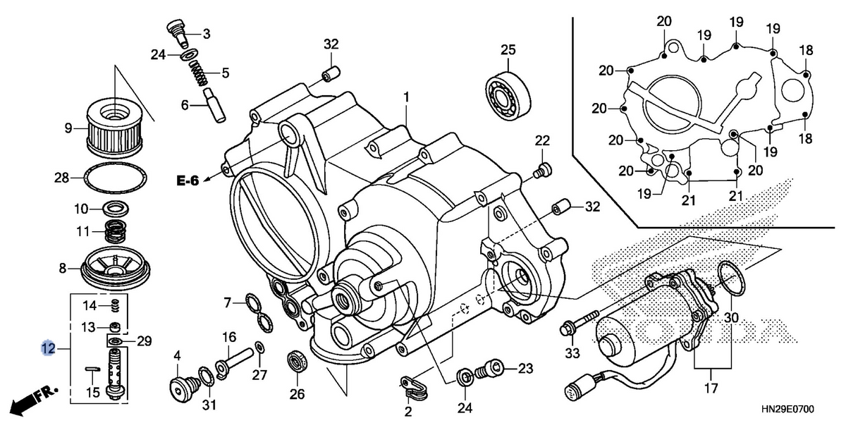 Honda OEM part 15420-HN2-000