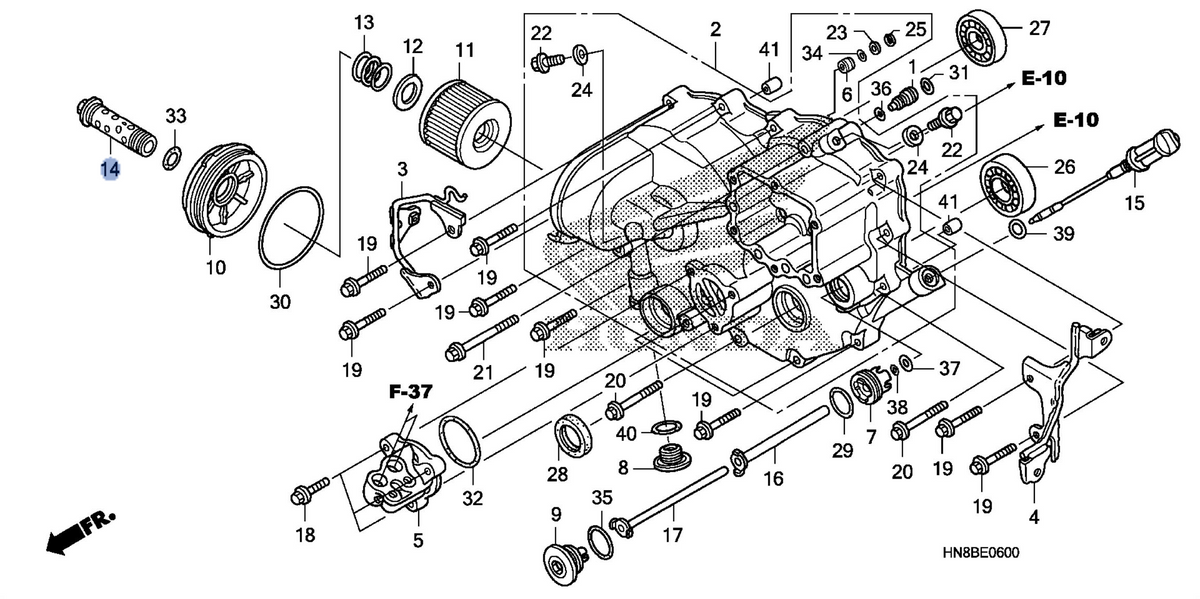 Honda OEM part 15420-HN8-000