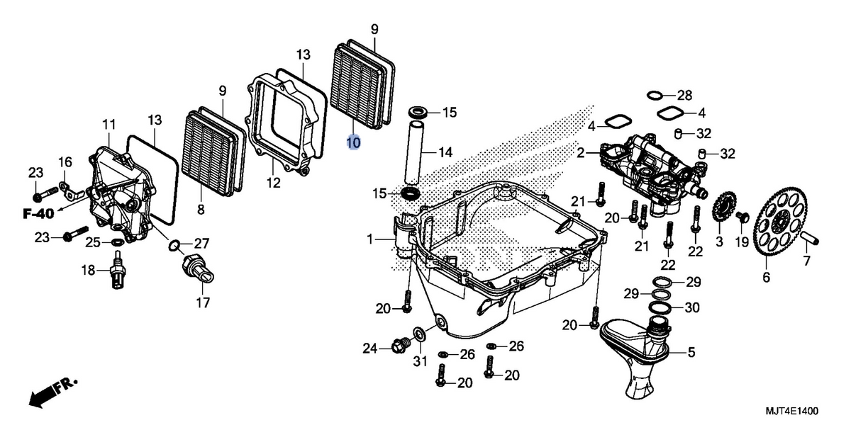 Honda OEM part 15420-MJT-E01