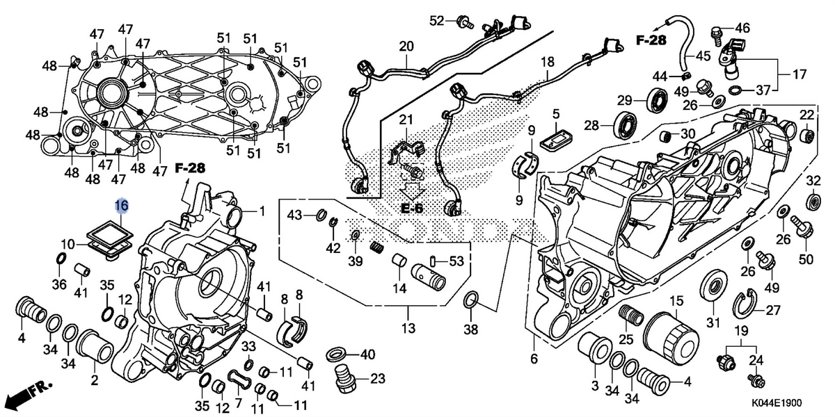 Honda OEM part 15421-K04-930