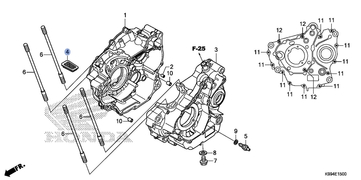 Honda OEM part 15421-K31-900