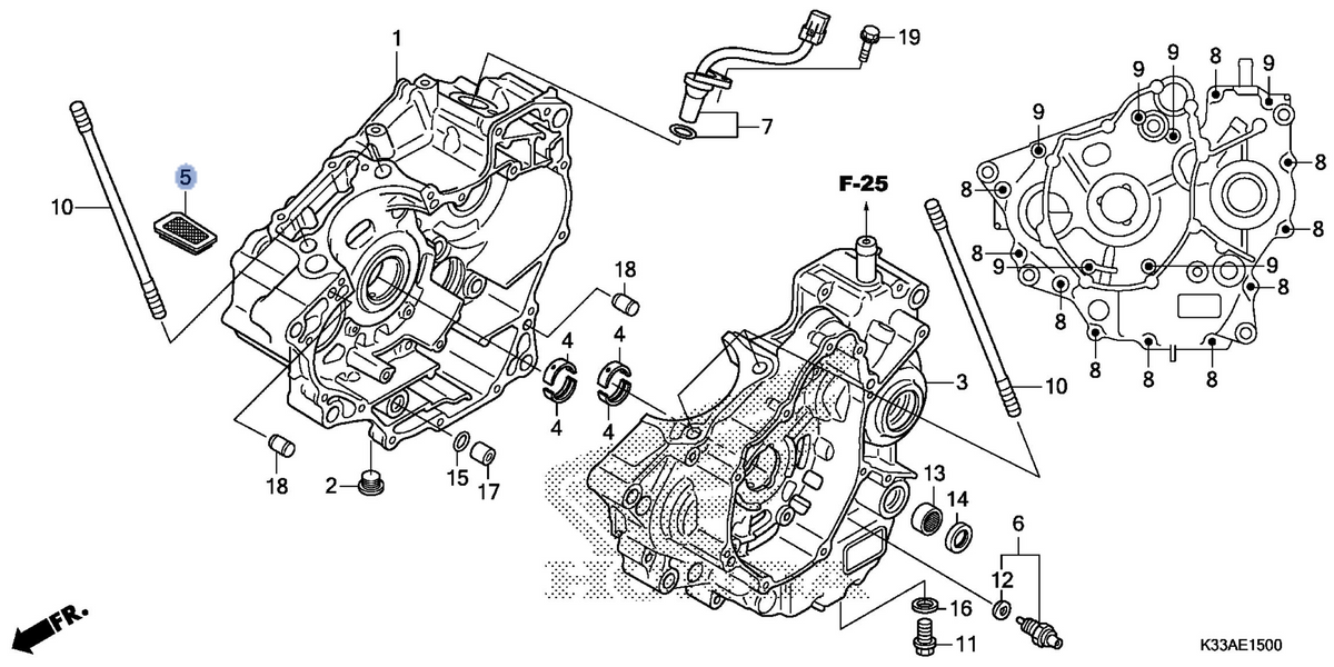 Honda OEM part 15421-KYJ-900