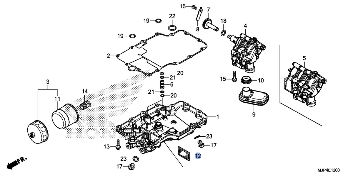 Honda OEM part 15421-MJP-G50