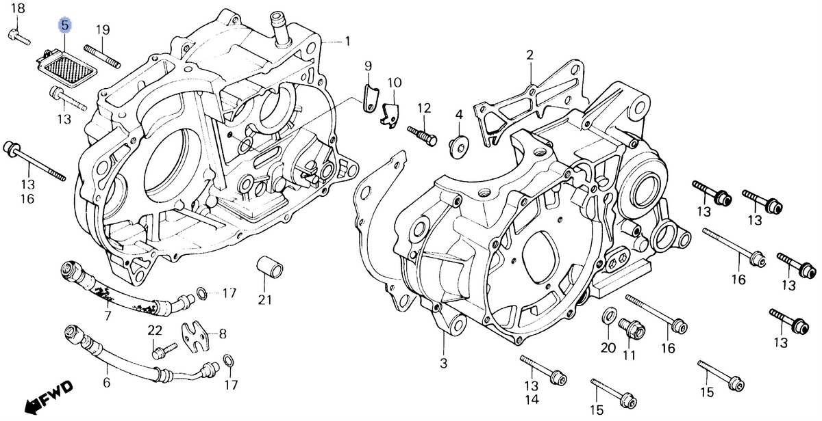 Honda OEM part 15421-MN1-671