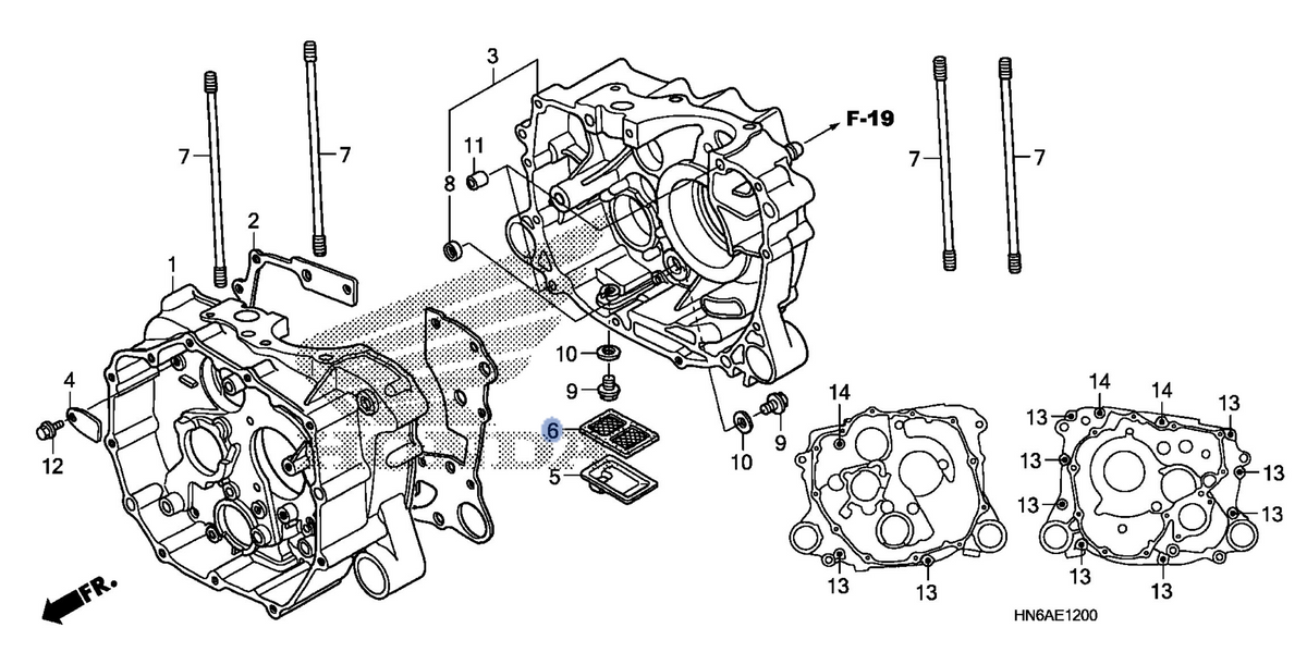 Honda OEM part 15421-ZE9-003