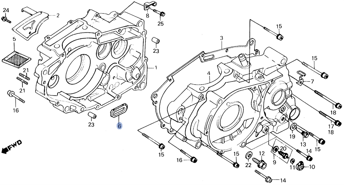 Honda OEM part 15425-KK0-770