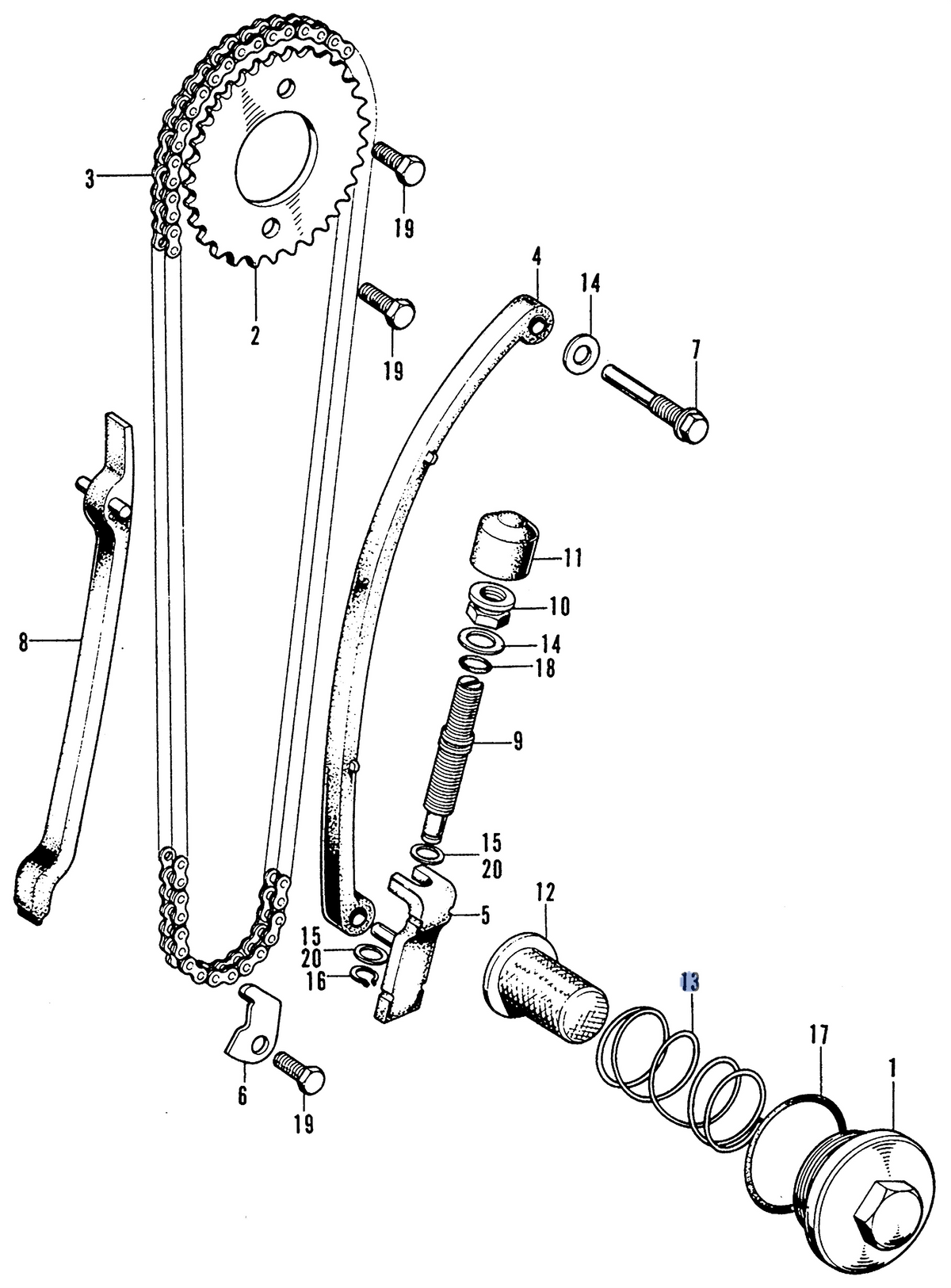 Honda OEM part 15426-107-000
