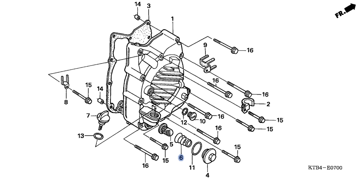 Honda OEM part 15426-GE1-920