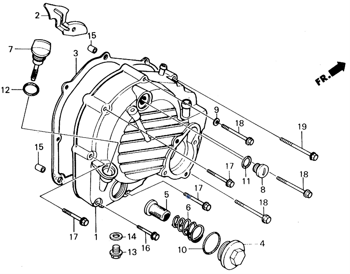 Honda OEM part 15426-KM1-003