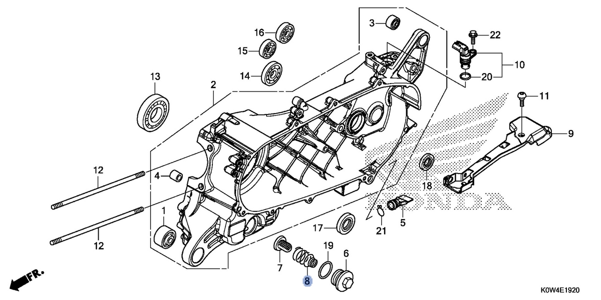Honda OEM part 15426-KVB-900