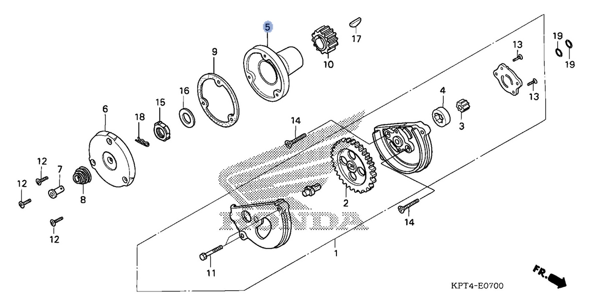 Honda OEM part 15430-KPS-900