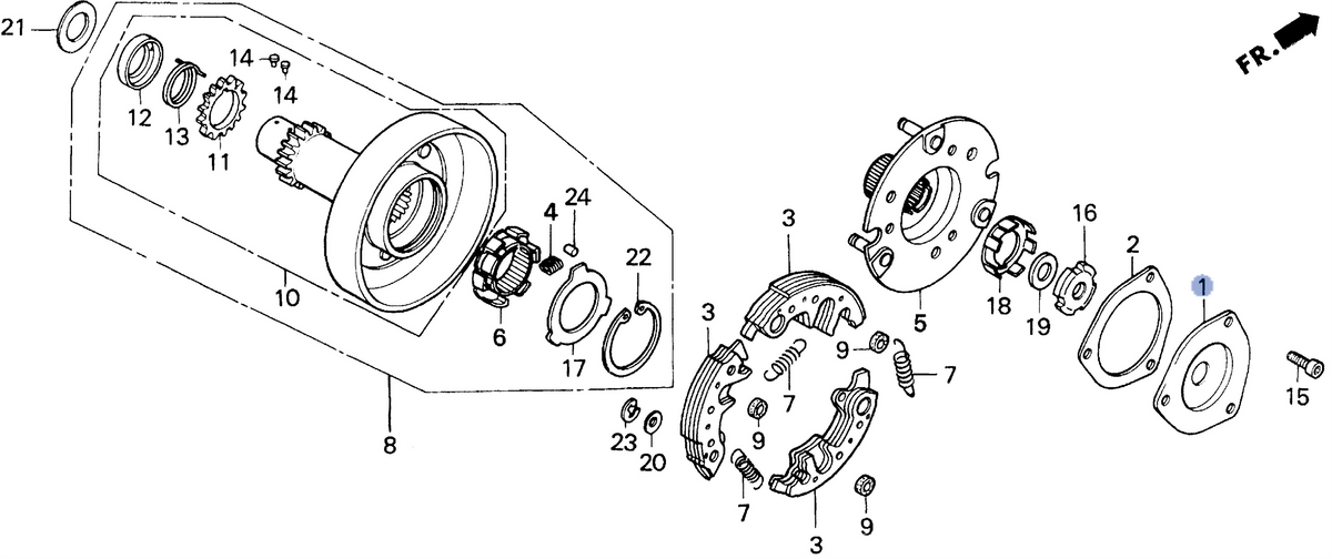Honda OEM part 15431-HF7-010