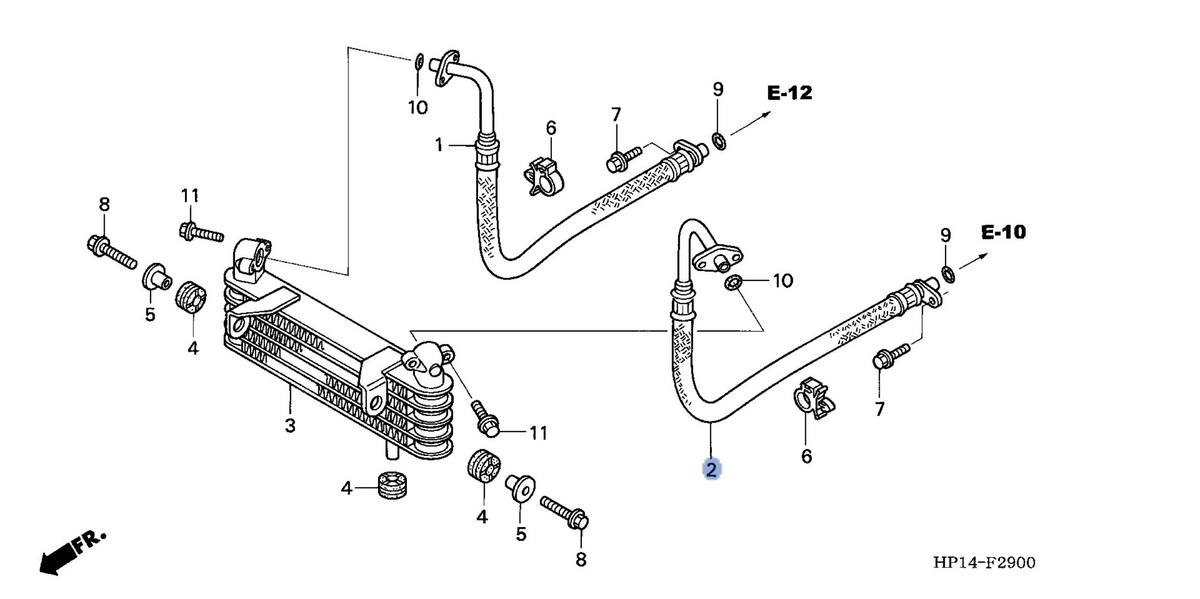 Honda OEM part 15520-HP1-000
