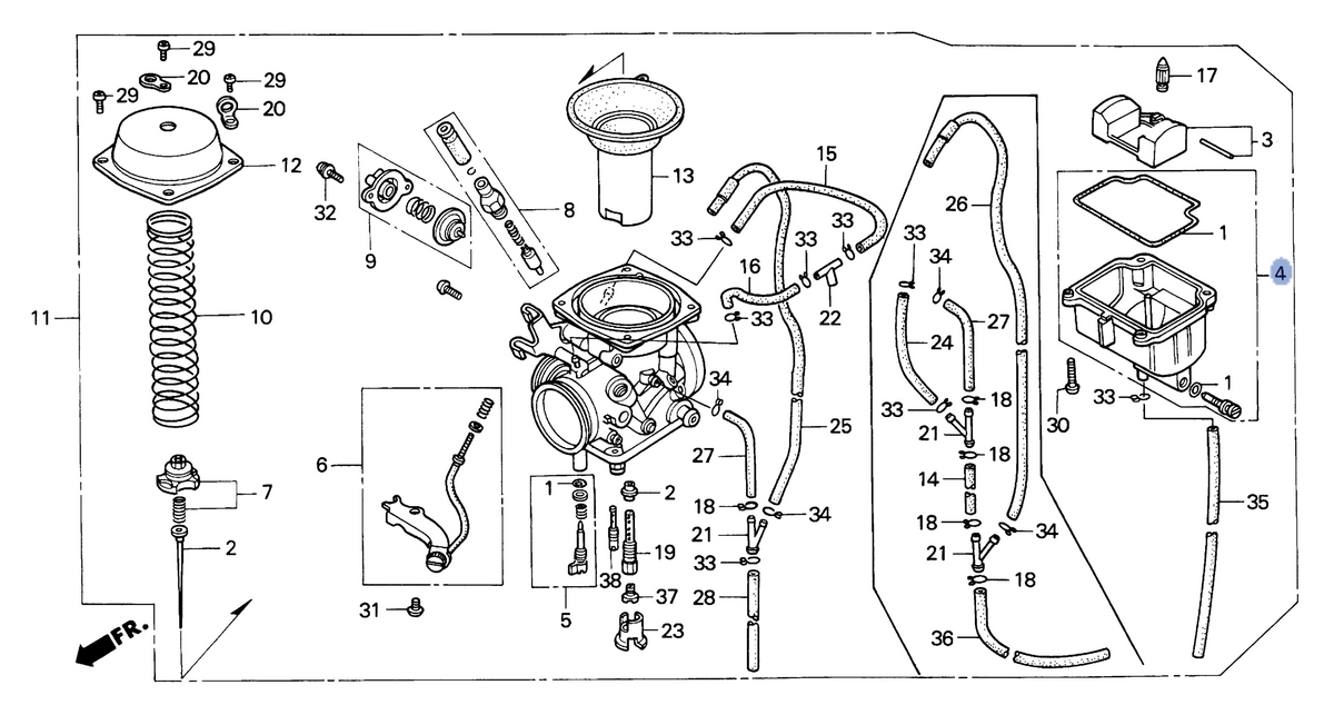 Honda OEM part 16015-MY6-770