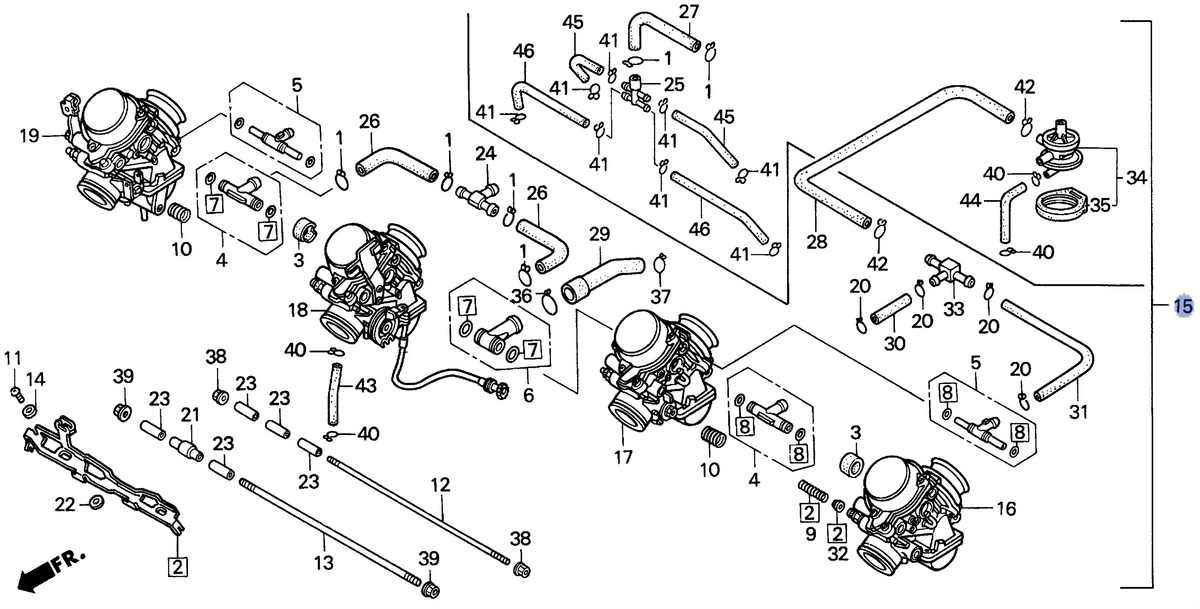 Honda OEM part 16100-MW0-670
