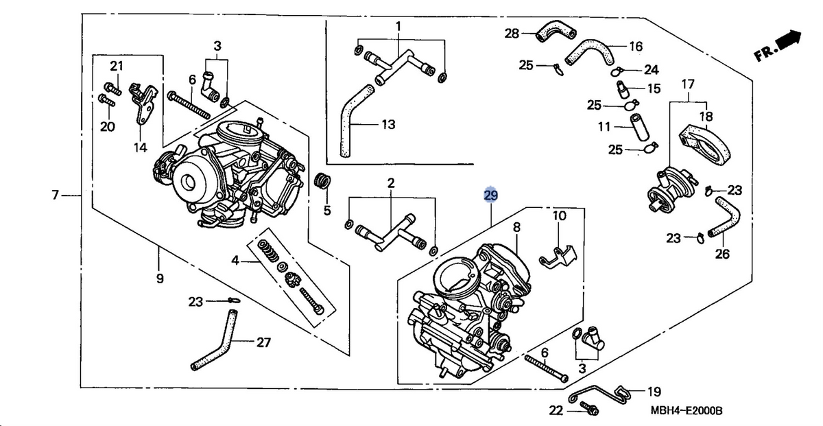 Honda OEM part 16101-MCK-L01