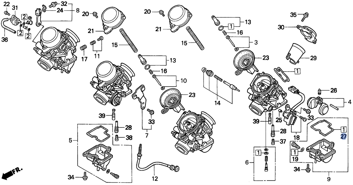 Honda OEM part 16163-MZ5-920