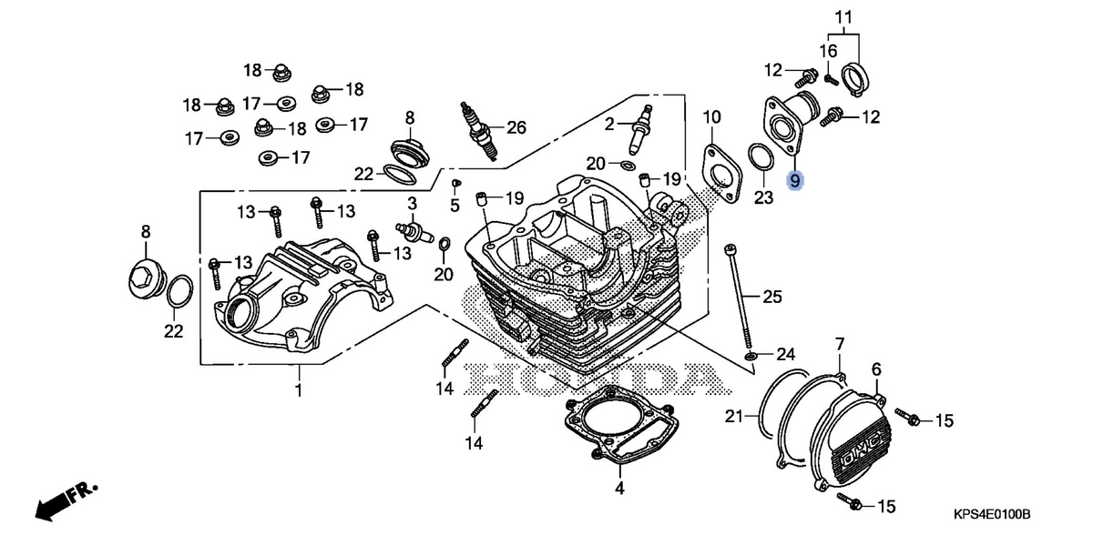 Honda OEM part 16210-KPS-900