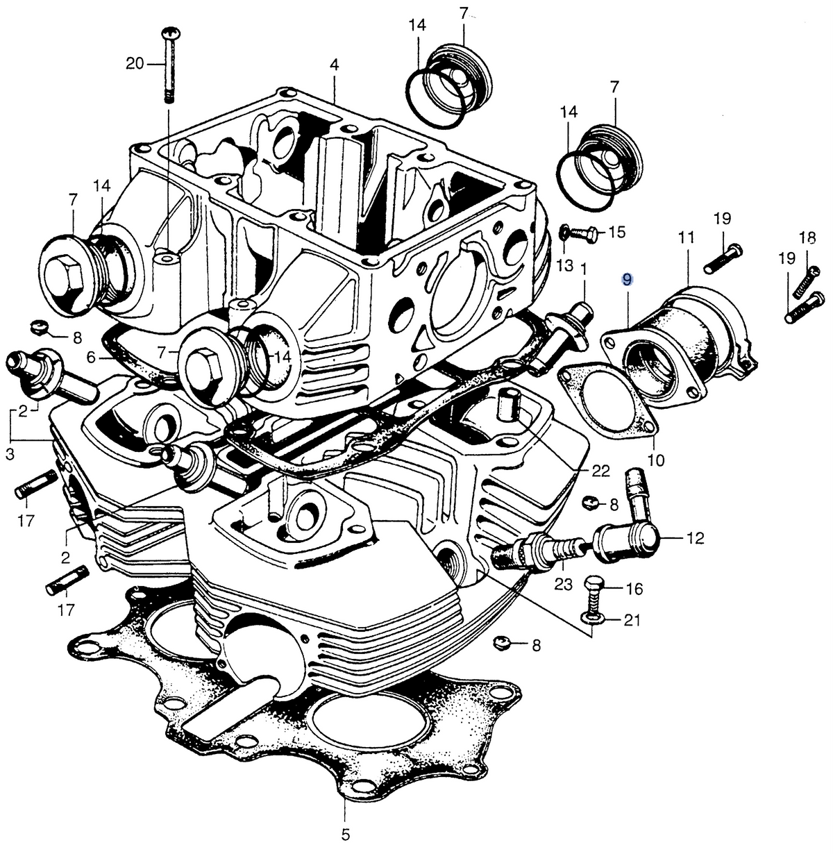 Honda OEM part 16211-286-040