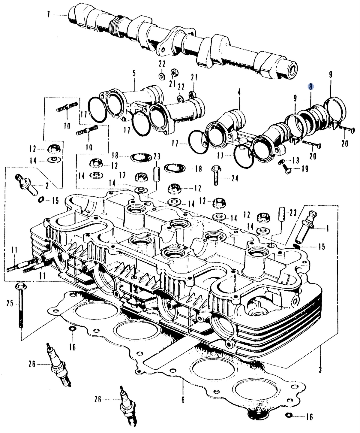Honda OEM part 16211-323-000