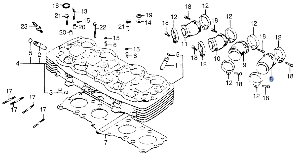 Honda OEM part 16211-405-000