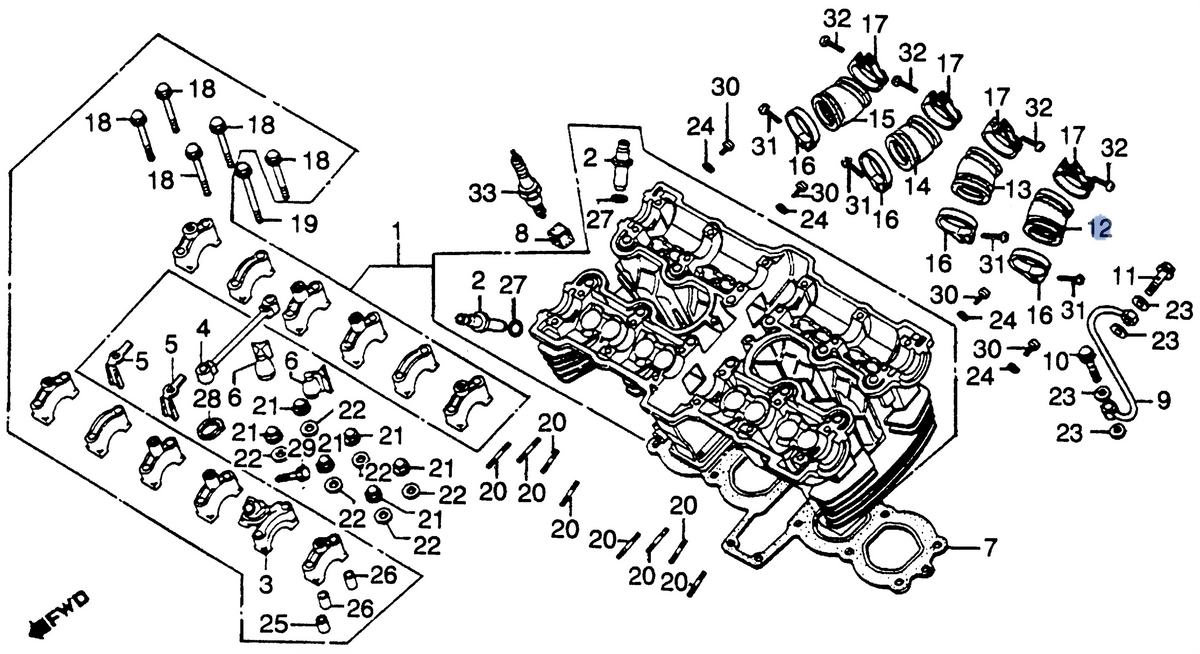Honda OEM part 16211-425-000