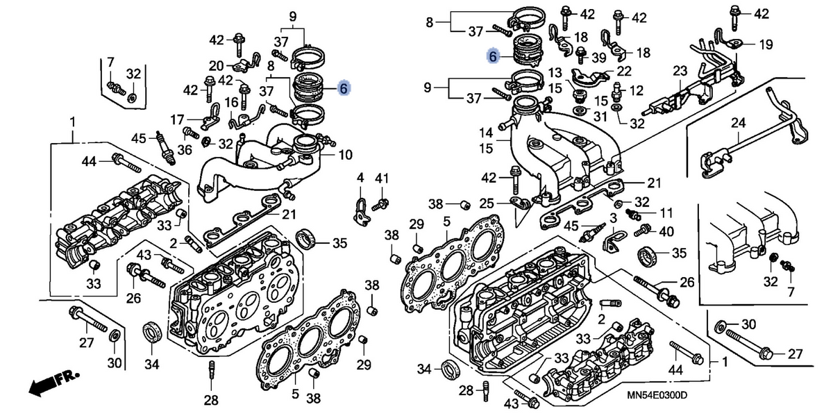 Honda OEM part 16211-MN5-000