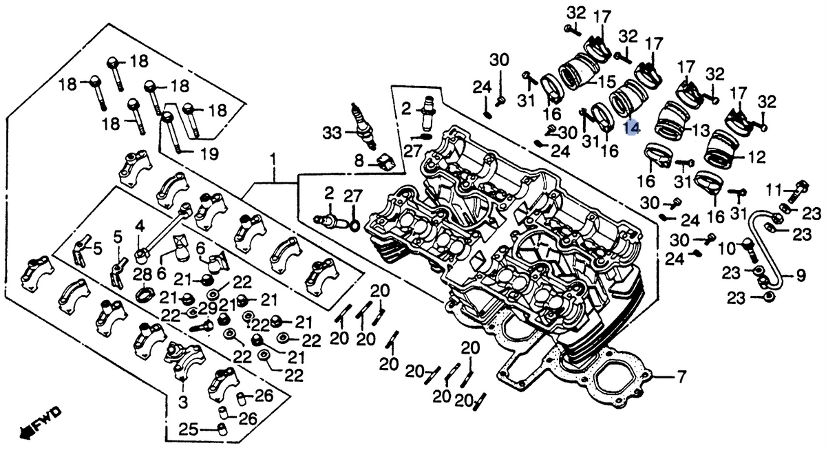 Honda OEM part 16213-425-000