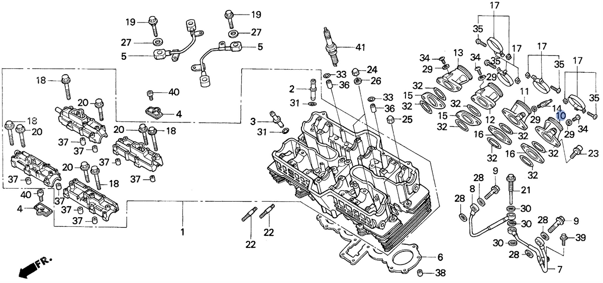 Honda OEM part 16213-MJ0-010