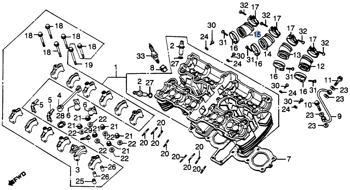 Honda OEM part 16214-425-000