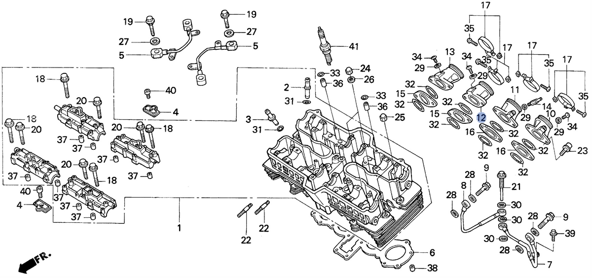 Honda OEM part 16215-MJ0-010