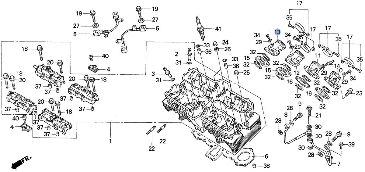 Honda OEM part 16216-MJ0-010