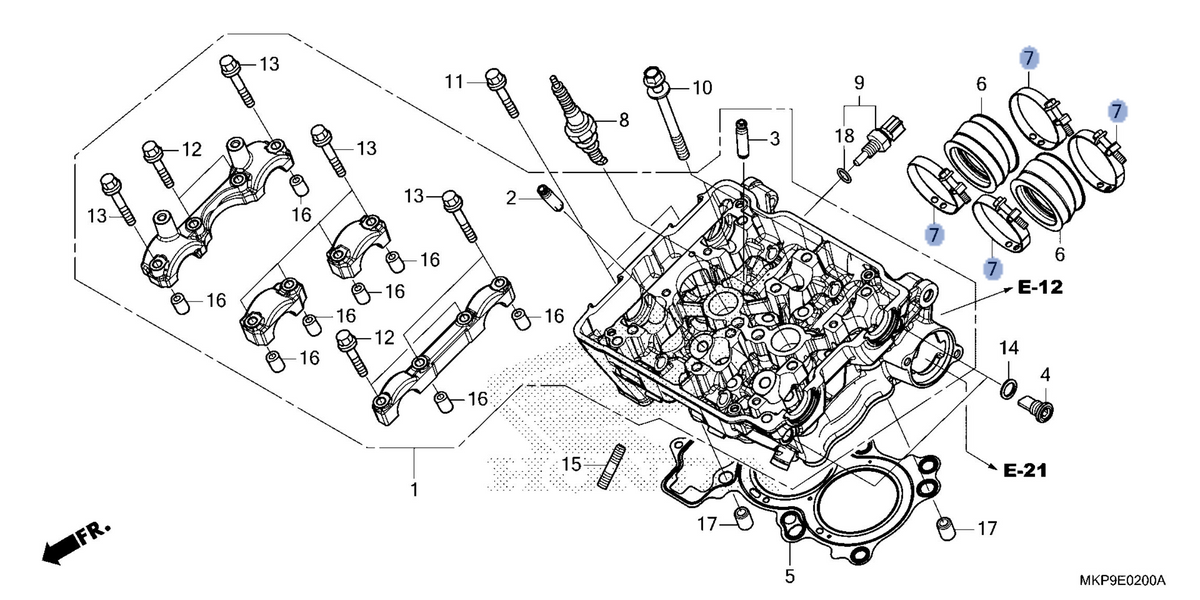 Honda OEM part 16217-MGZ-J00