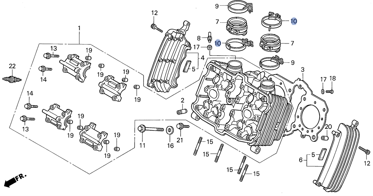 Honda OEM part 16220-MM4-000