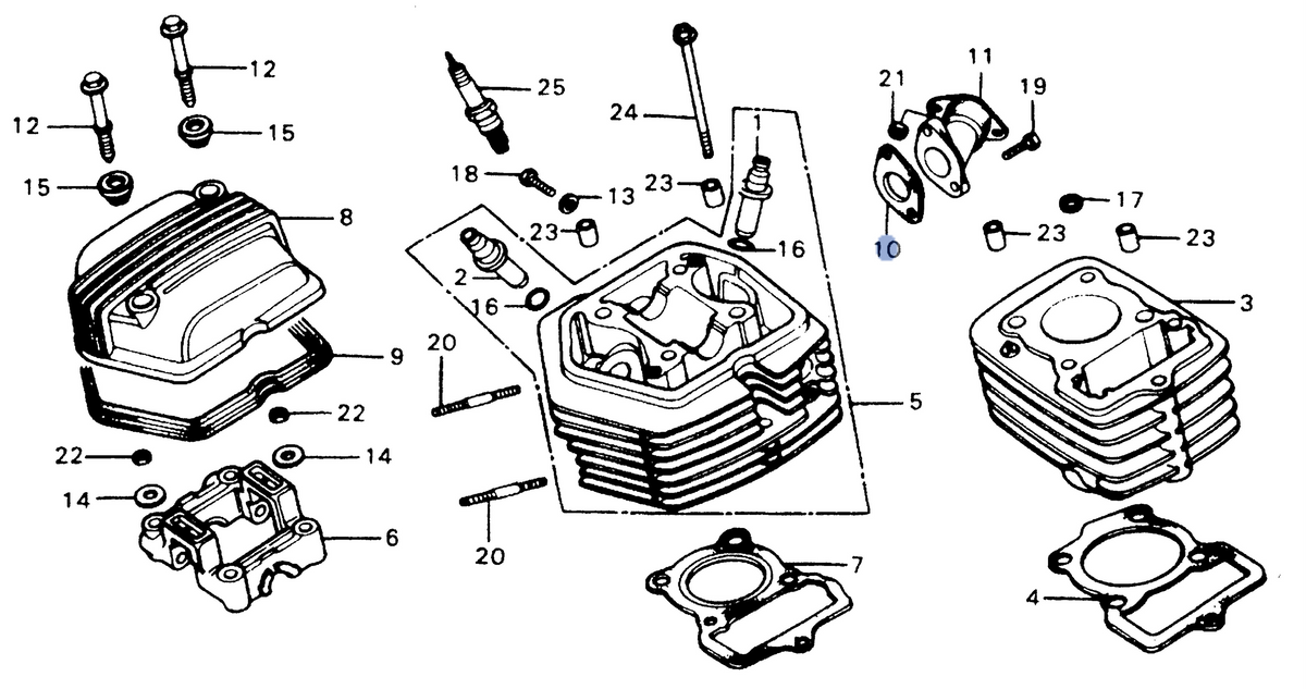 Honda OEM part 16229-GN1-A42