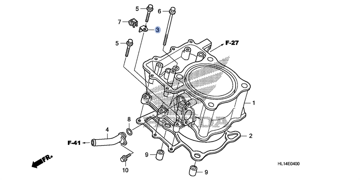 Honda OEM part 16230-HN8-000