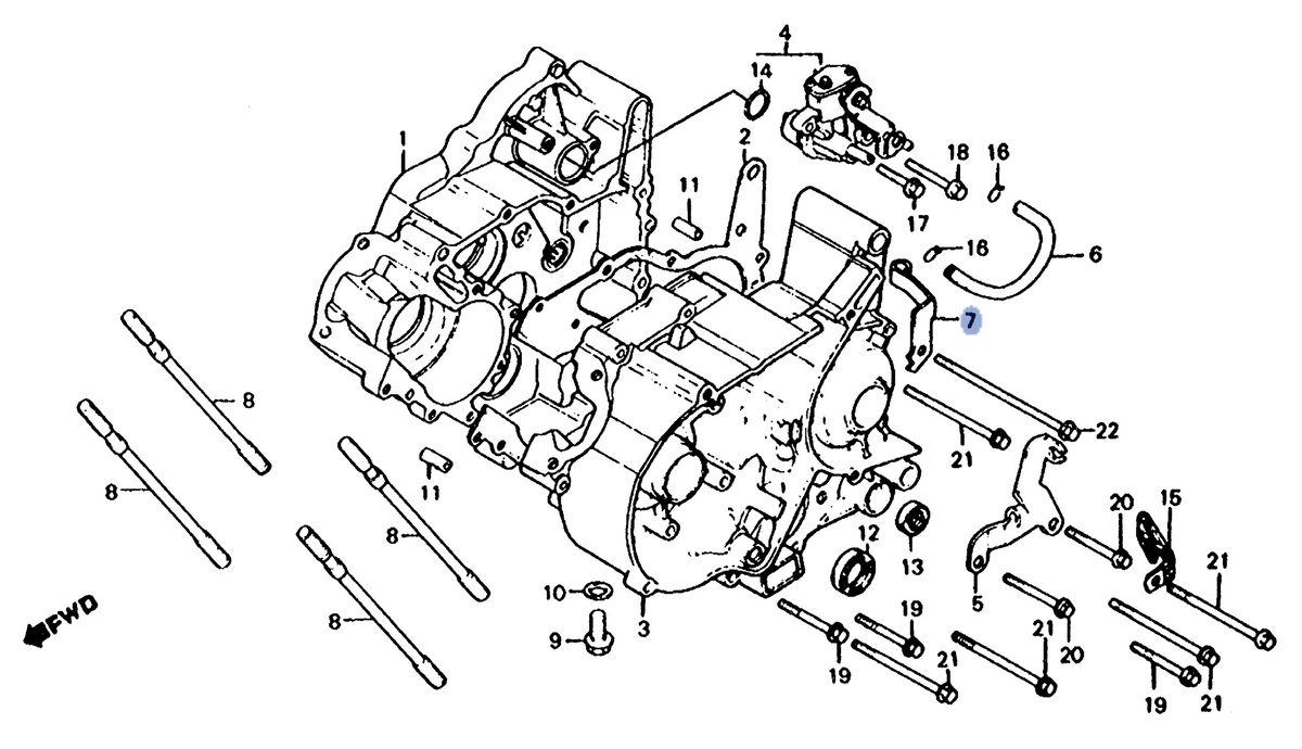 Honda OEM part 16236-168-000